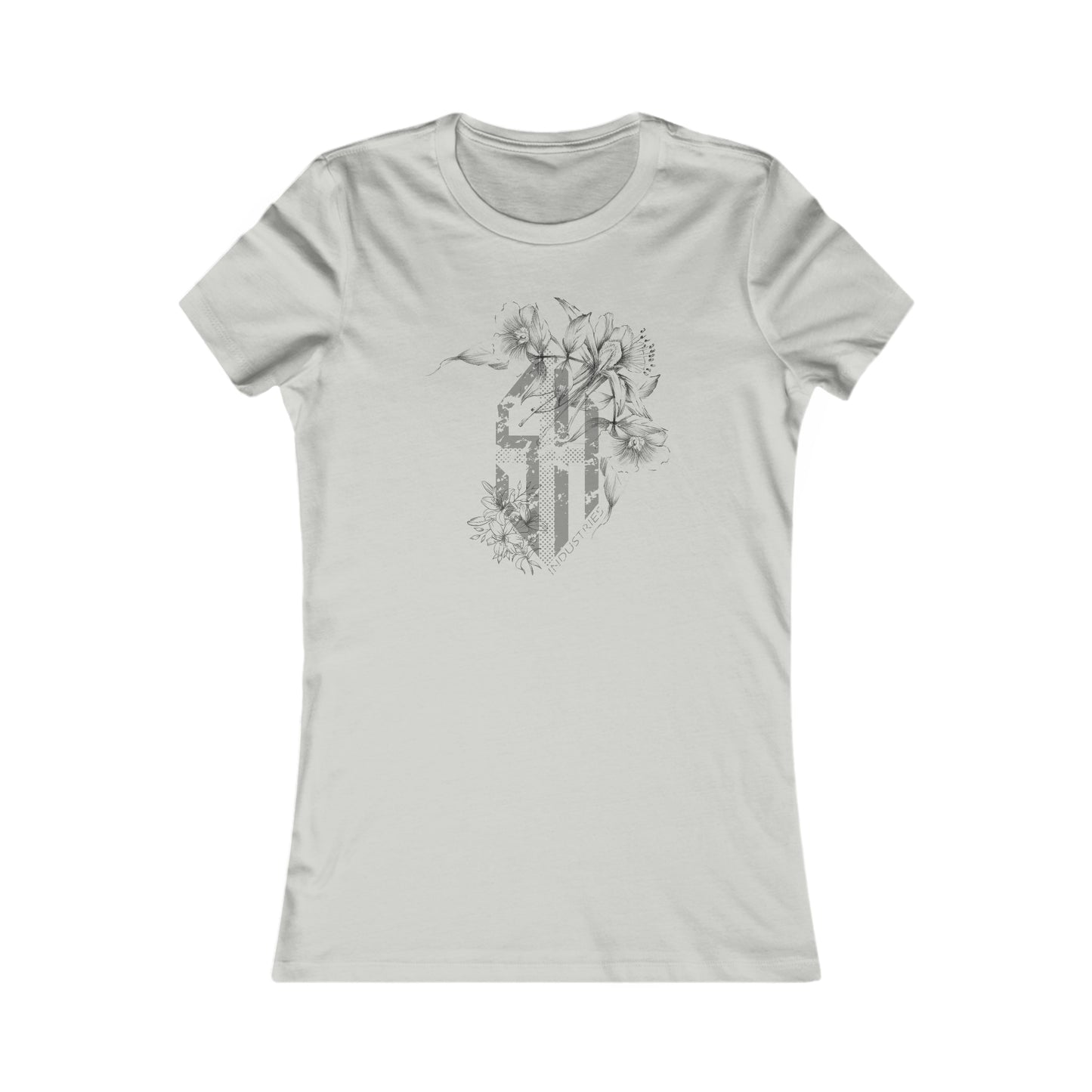 Logo/Flowers - Women's Favorite Tee