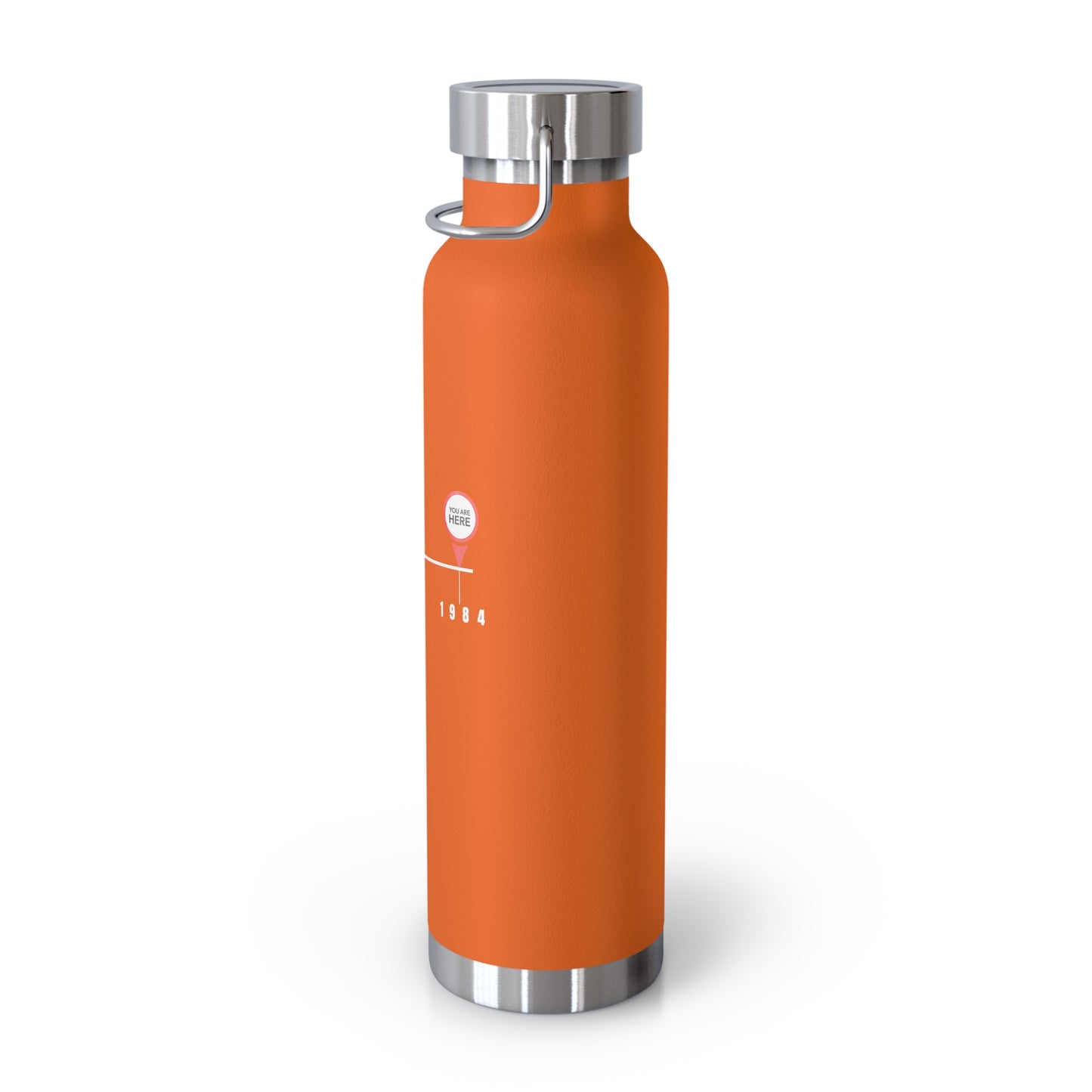 You Are Here - Copper Vacuum Insulated Bottle, 22oz