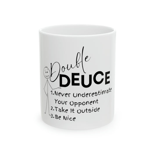 Double Deuce - Ceramic Mug, 11oz