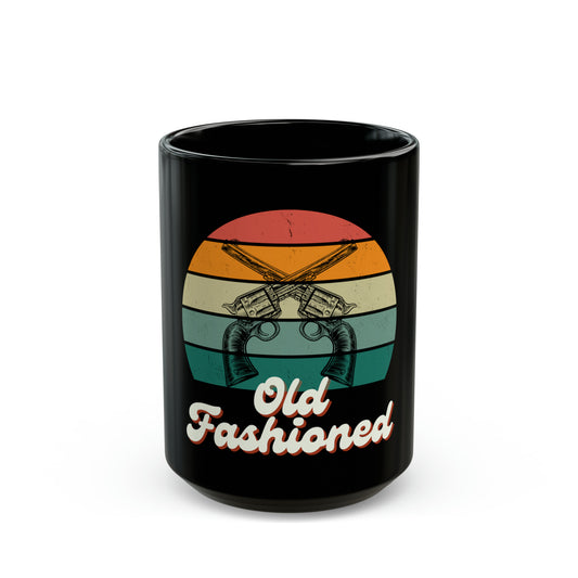 Old Fashioned - Black Mug (11oz, 15oz)