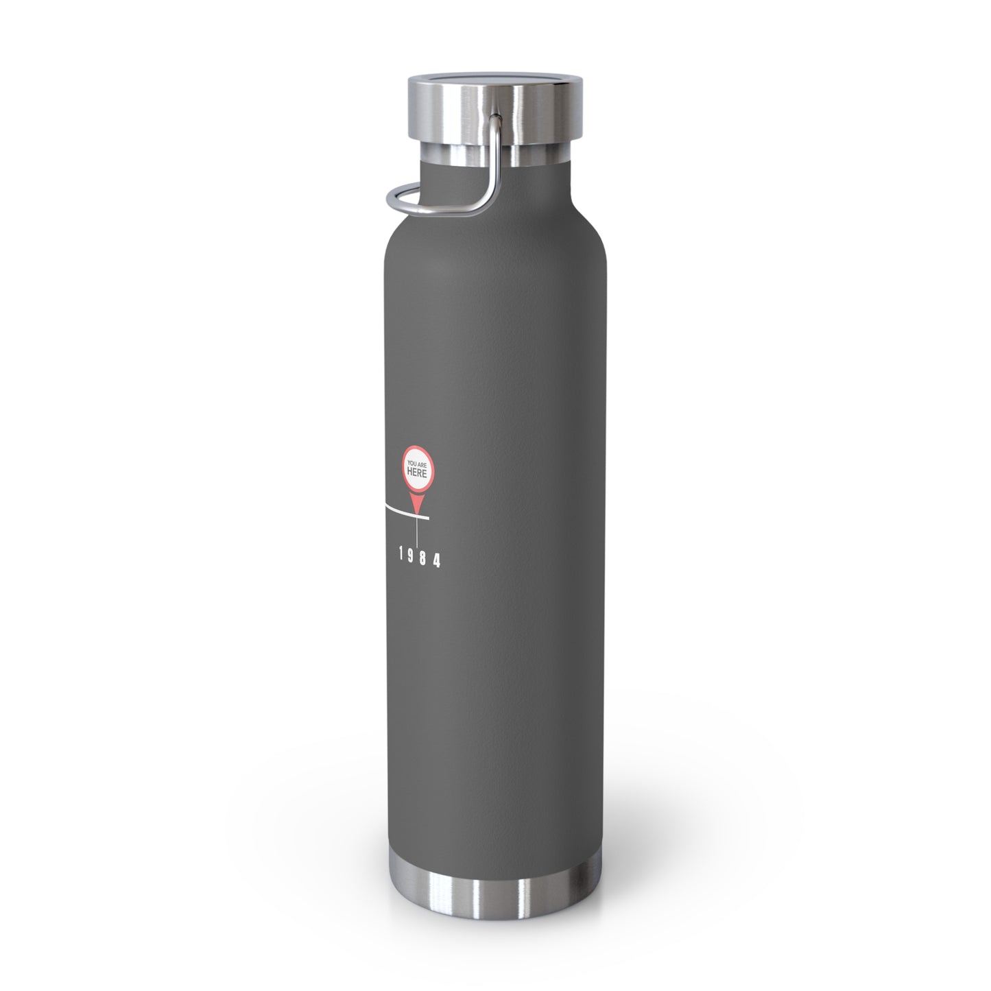 You Are Here - Copper Vacuum Insulated Bottle, 22oz