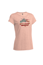 Athletic Crewneck T-Shirt - American Kiss
